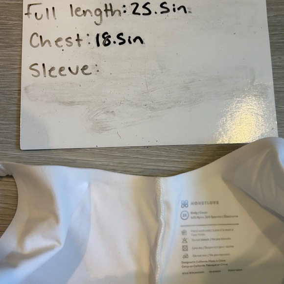 HoneyLove White Silhouette Camisole - 2X - Picture 5 of 5